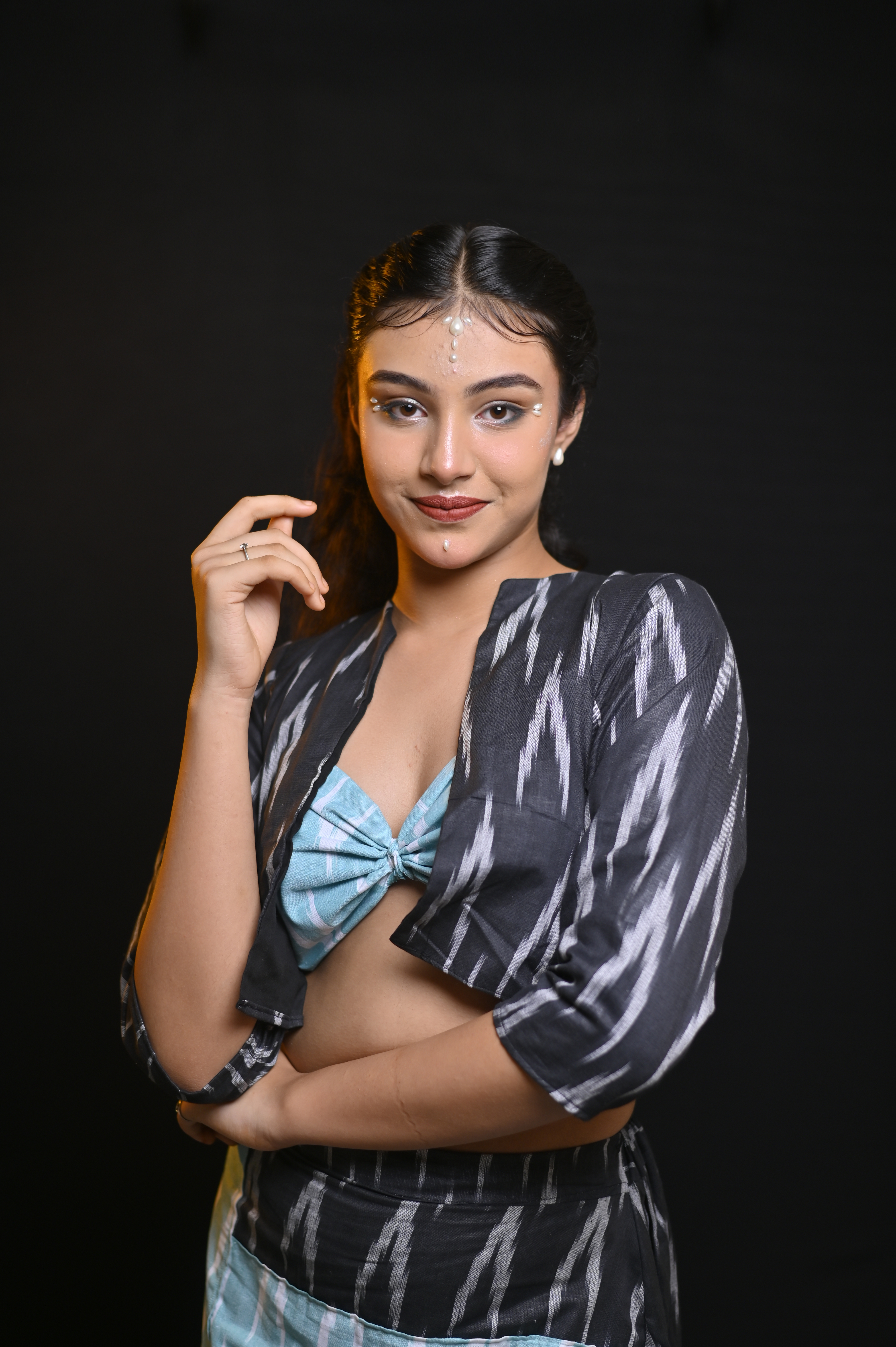 Summer Floral Dress - Front View